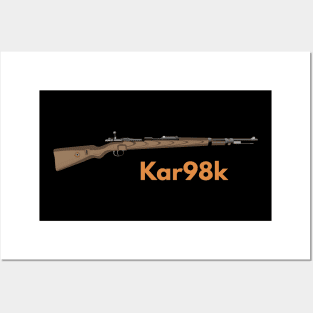 German WW2 Rifle Karabiner 98k Posters and Art